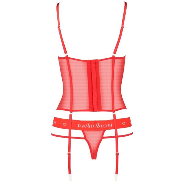 PASSION - CORSET KYOUKA ROUGE L/XL - – Image 3