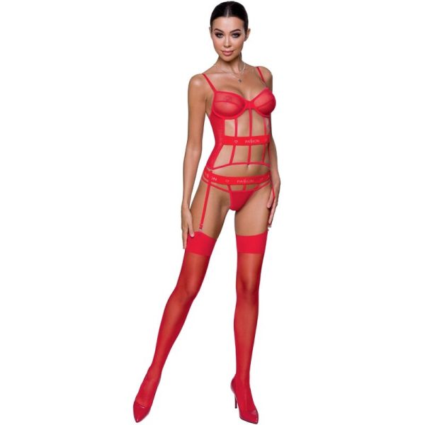 PASSION - CORSET KYOUKA ROUGE L/XL -
