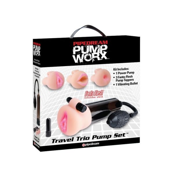 PUMP WORX TRAVEL TRIO PUMP SET - – Image 3