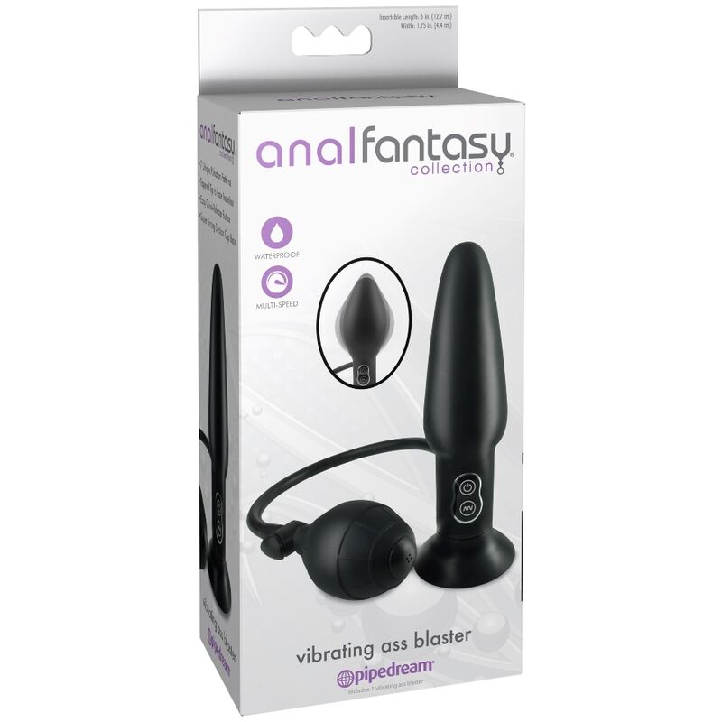 ANAL FANTASY - VIBRATEUR GONFLABLE PLUG - – Image 3