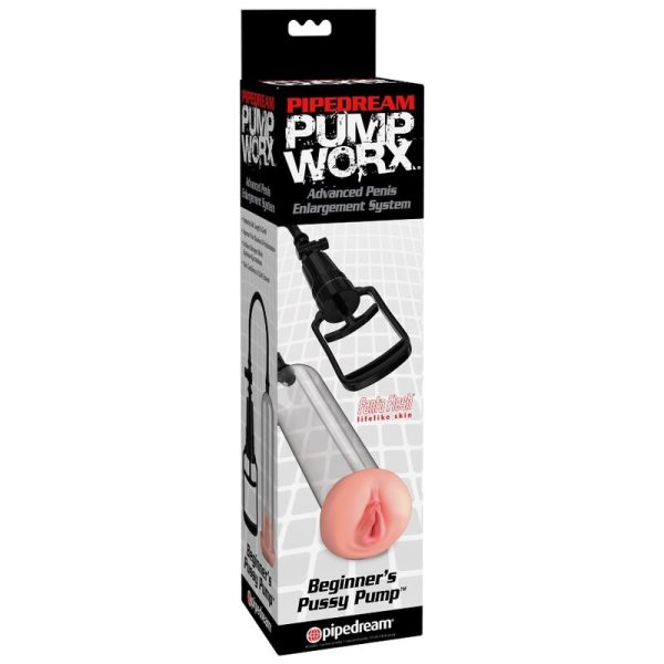 PUMP WORX BOMBA DE ERECCION CON VAGINA PARA PRINCIPIANTES - – Image 3
