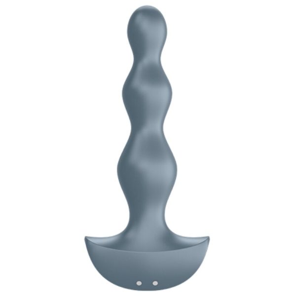 SATISFYER - VIBRATEUR LOLLI PLUG 2 PLUG  GRIS -