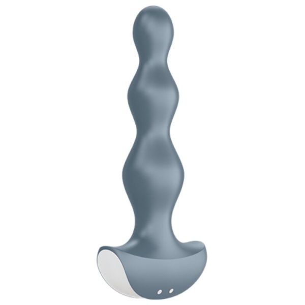 SATISFYER - VIBRATEUR LOLLI PLUG 2 PLUG  GRIS - – Image 2