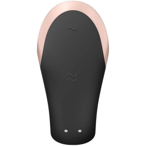 SATISFYER - VIBRATEUR DOUBLE LOVE LUXURY PARTNER NOIR - – Image 3