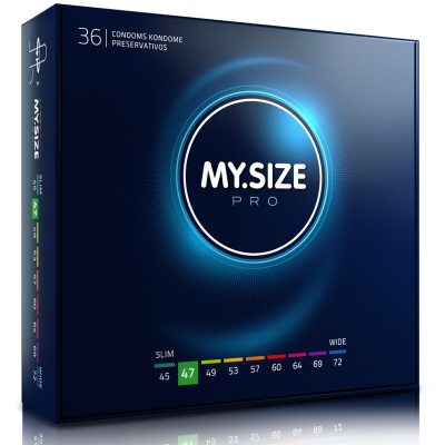 MY SIZE - PRO PRÉSERVATIFS 47 MM 36 UNITÉS -