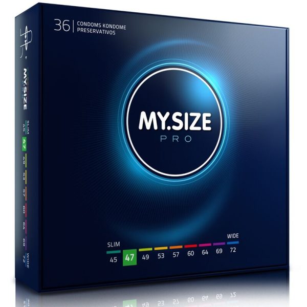 MY SIZE - PRO PRÉSERVATIFS 47 MM 36 UNITÉS -
