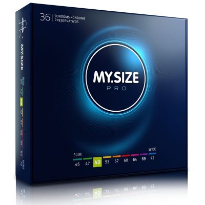 MY SIZE - PRO PRÉSERVATIFS 49 MM 36 UNITÉS -
