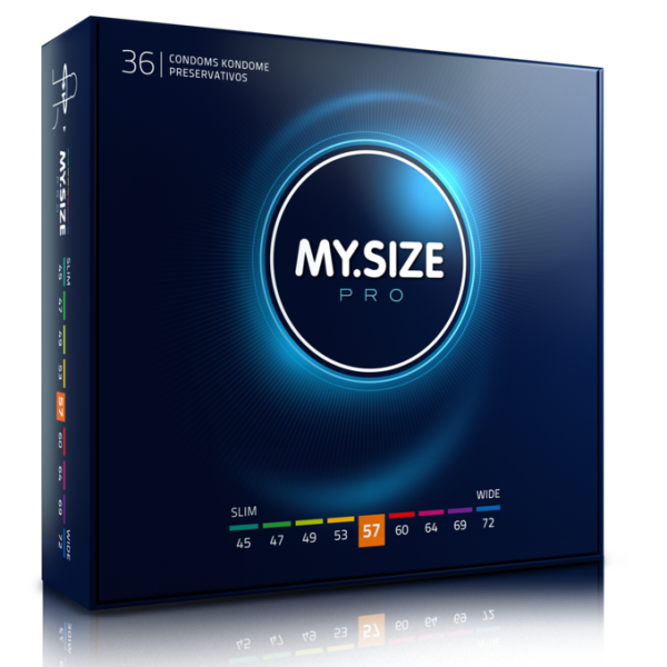MY SIZE - PRO PRÉSERVATIFS 57 MM 36 UNITÉS -