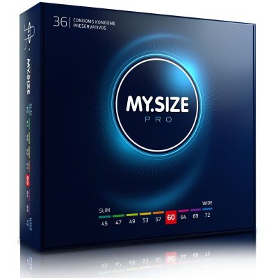 MY SIZE - PRO PRÉSERVATIFS 60 MM 36 UNITÉS -