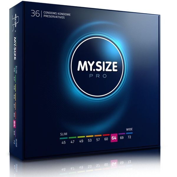 MY SIZE - PRO PRÉSERVATIFS 64 MM 36 UNITÉS -