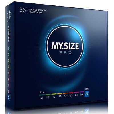 MY SIZE - PRO PRÉSERVATIFS 72 MM 36 UNITÉS -