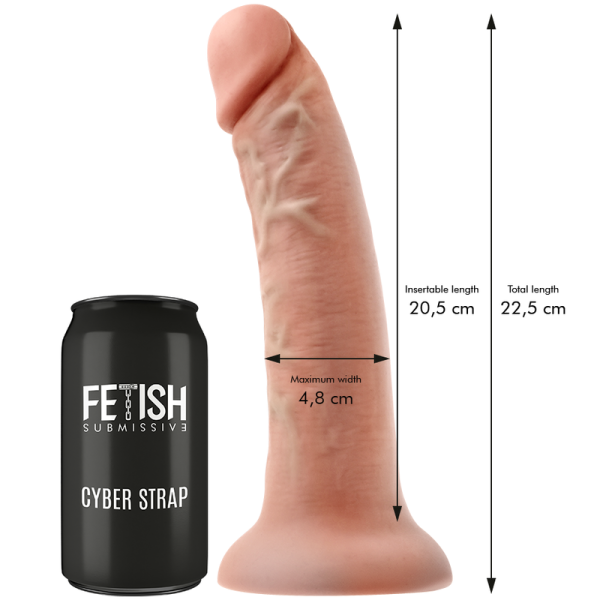 FETISH SUBMISSIVE CYBER STRAP - HARNAIS AVEC GODE ET TÉLÉCOMMANDE BULLET TECHNOLOGIE WATCHME L - – Image 5