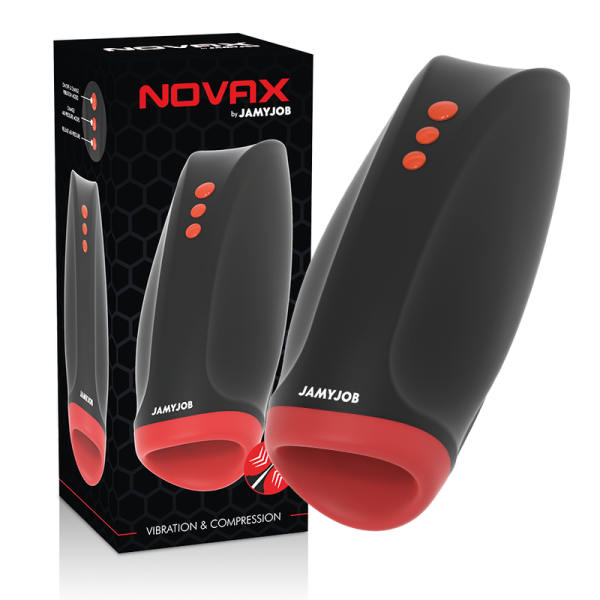 JAMYJOB - MASTURBATEUR NOVAX AVEC VIBRATION ET COMPRESSION - – Image 6