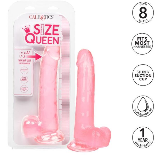 CALIFORNIA EXOTICS - GODE REINE TAILLE ROSE 20.3 CM - – Image 2