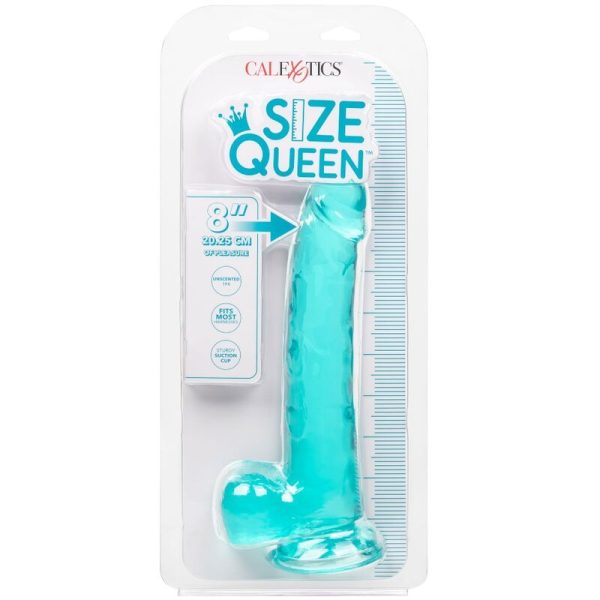 CALIFORNIA EXOTICS - GODE TAILLE REINE BLEU 20.3 CM - – Image 7