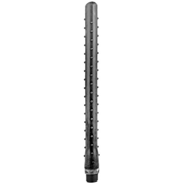 ALL BLACK - DOUCHE ANAL RIDÉE EN SILICONE 27 CM -