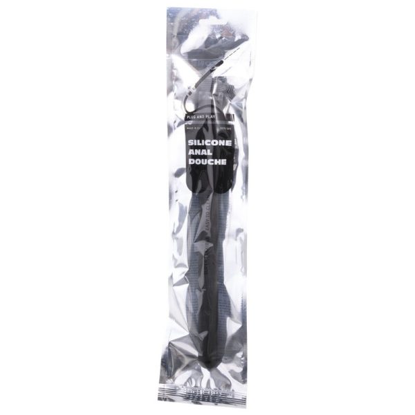 ALL BLACK - DOUCHE ANAL RIDÉE EN SILICONE 27 CM - – Image 2