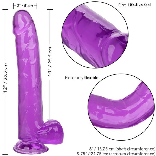 CALIFORNIA EXOTICS - GODE REINE TAILLE VIOLET 25.5 CM - – Image 6