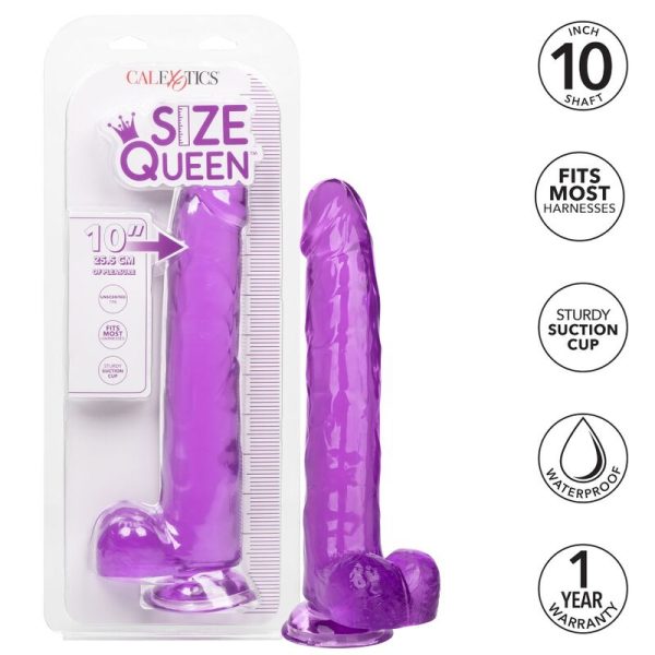 CALIFORNIA EXOTICS - GODE REINE TAILLE VIOLET 25.5 CM - – Image 2