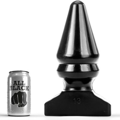 ALL BLACK - PLUG ANAL 28,5 CM -