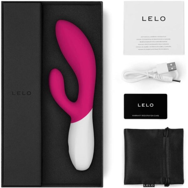 LELO - INA WAVE 2 VBRADOR LUXE MOUVEMENT SPÉCIAL CERISE - – Image 3