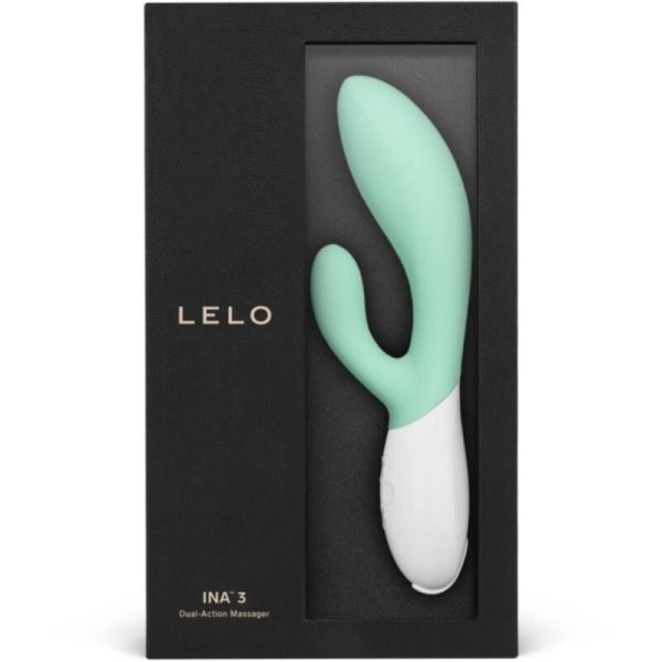 LELO - INA 3 VIBRATEUR VERT LAPIN LUXE AUX ALGUES - – Image 5