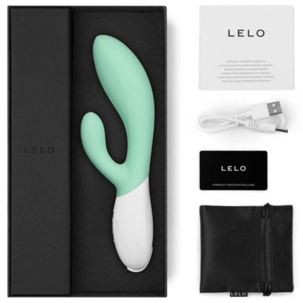 LELO - INA 3 VIBRATEUR VERT LAPIN LUXE AUX ALGUES - – Image 4
