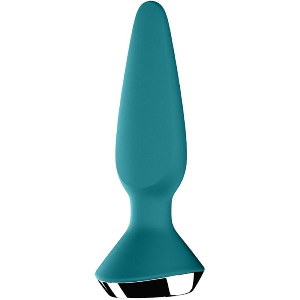 SATISFYER - VIBRATEUR PLUG ILICIOUS 1 PLUG VERT - – Image 2