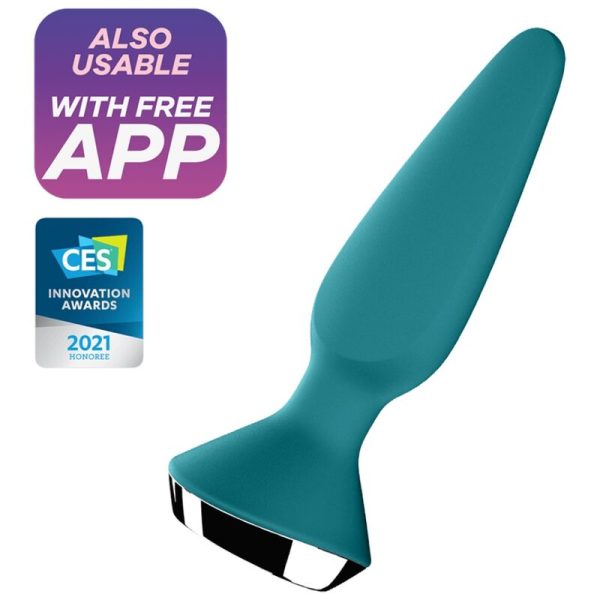 SATISFYER - VIBRATEUR PLUG ILICIOUS 1 PLUG VERT -