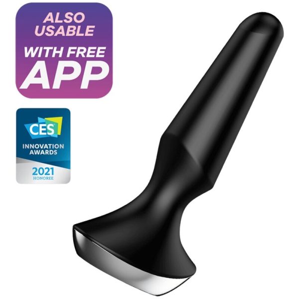 SATISFYER - VIBRATEUR PLUG ILICIOUS 2 PLUG NOIR -