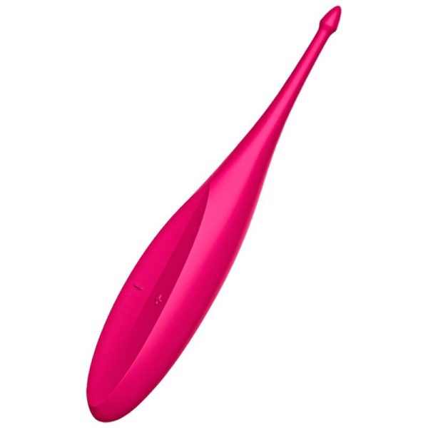 SATISFYER - VIBRATEUR TWIRLING FUN TIP ROSE - – Image 3