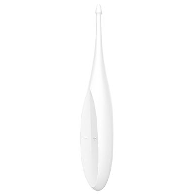 SATISFYER - VIBRATEUR TWIRLING FUN TIP BLANC -