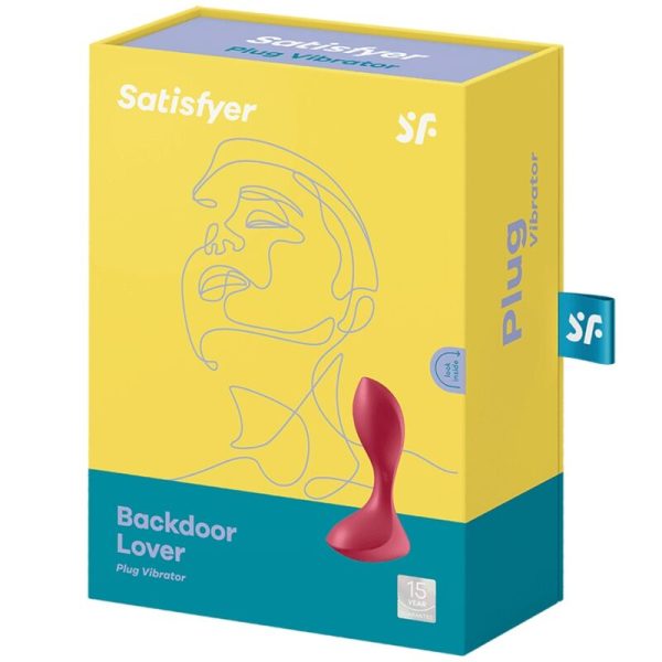 SATISFYER - BOUCHON VIBRANT BACKDOOR LOVER ROUGE - – Image 4