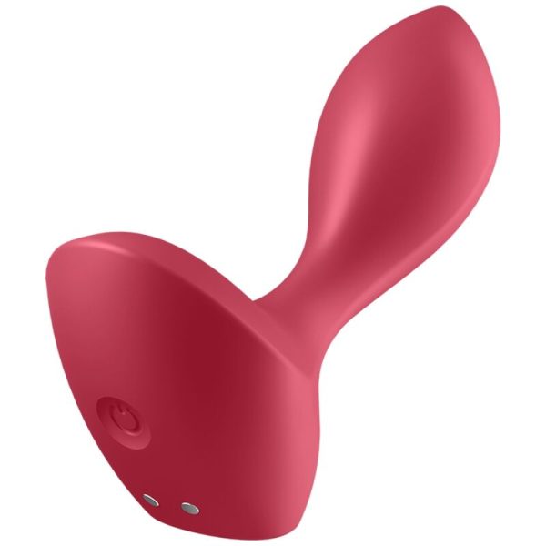 SATISFYER - BOUCHON VIBRANT BACKDOOR LOVER ROUGE -