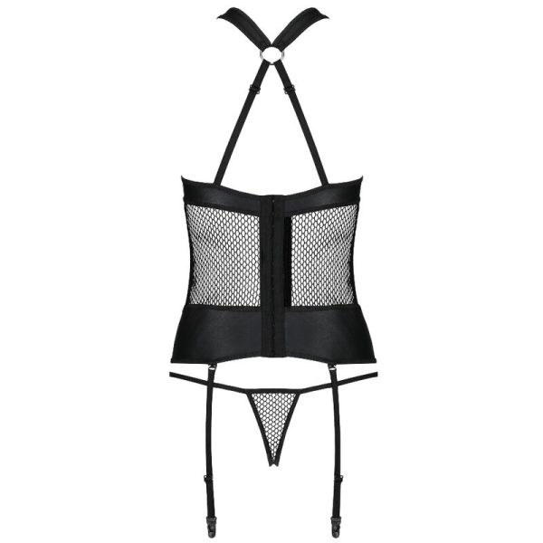 PASSION - AMANDA CORSET CUIR ÉCOLOGIQUE L/XL - – Image 5