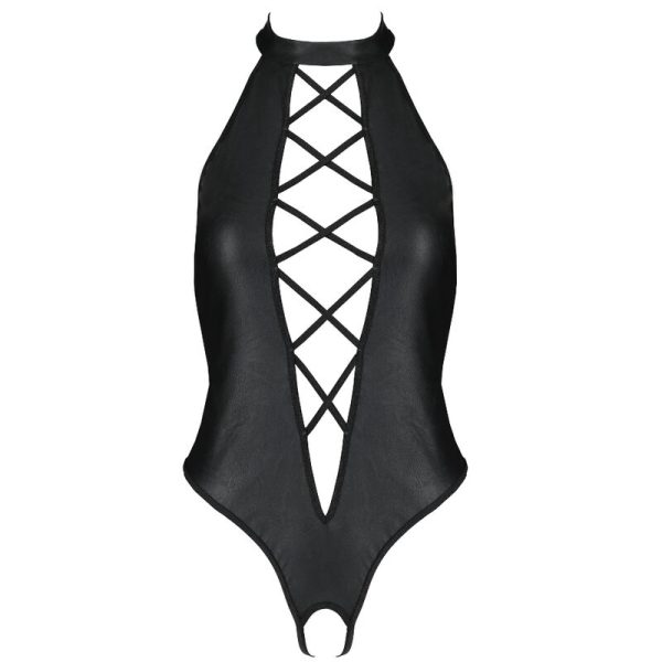 PASSION - NANCY BODY CUIR ÉCOLOGIQUE S/M - – Image 4