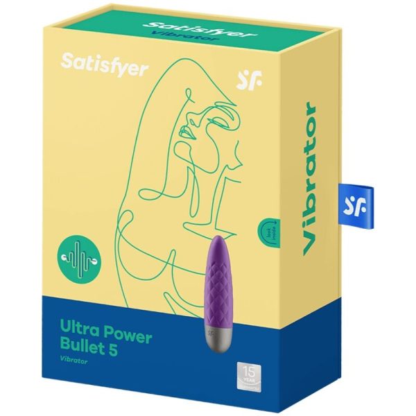 SATISFYER - ULTRA POWER BULLET 5 VIOLETTE - – Image 3