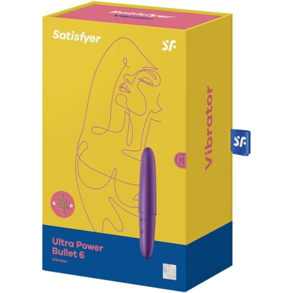 SATISFYER - ULTRA POWER BULLET 6 VIOLET - – Image 3