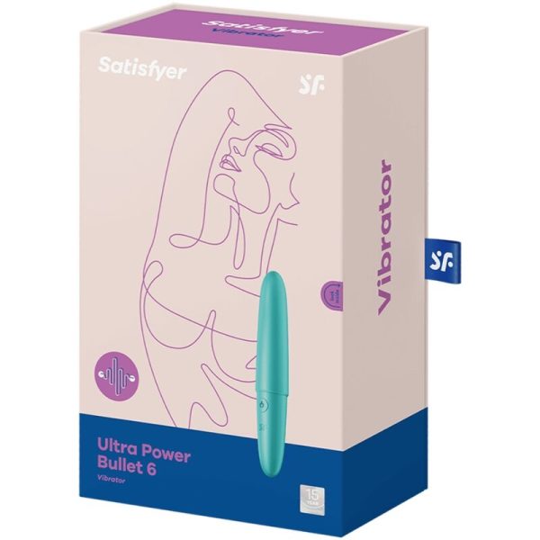 SATISFYER - ULTRA POWER BULLET 6 TURQUOISE - – Image 3