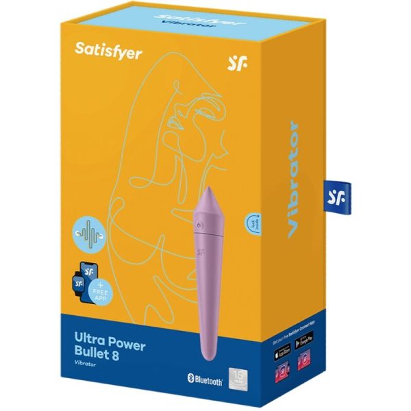 SATISFYER - ULTRA POWER BULLET 8 LILAS - – Image 3