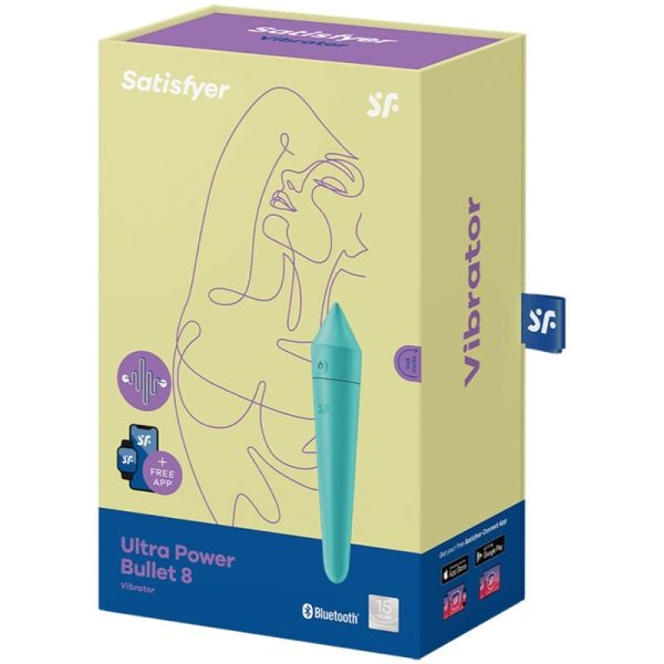 SATISFYER - ULTRA POWER BULLET 8 TURQUOISE - – Image 3