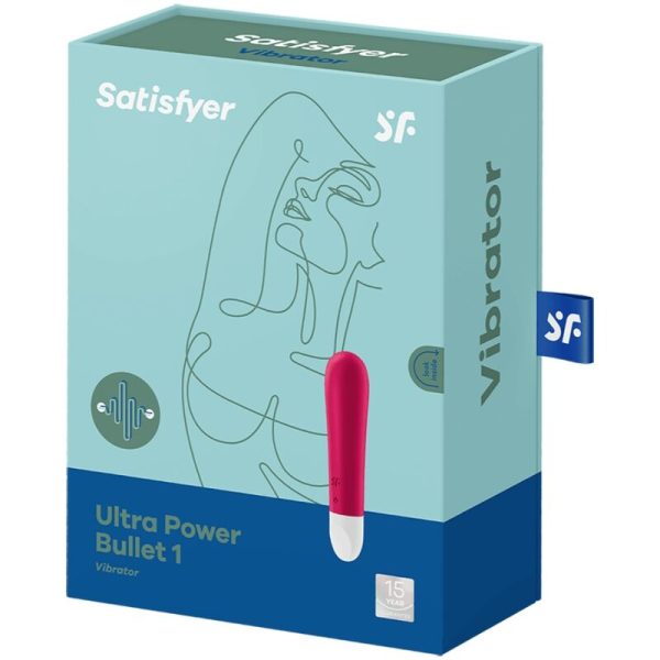 SATISFYER - ULTRA POWER BULLET 1 ROUGE - – Image 3