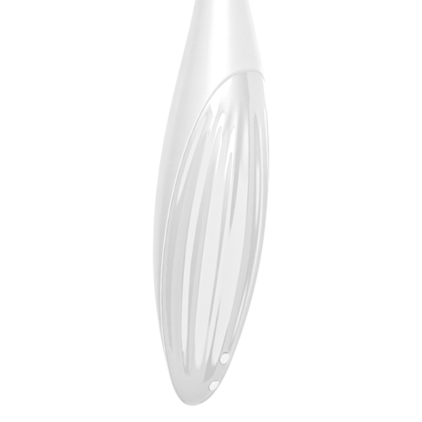 SATISFYER - VIBRATEUR  POINTE DE CLIT TWIRLING JOY BLANC - – Image 3