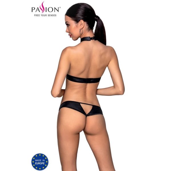 PASSION - ENSEMBLE CUIR ÉCOLOGIQUE MALWIA S/M - – Image 2