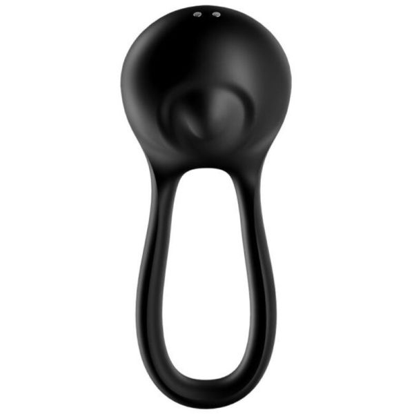 SATISFYER - VIBRATEUR  ANNEAU MAJESTIC DUO NOIR - – Image 2
