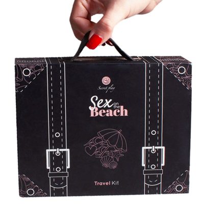 SECRETPLAY - KIT DE VOYAGE SEXE SUR LA PLAGE (ES/EN/DE/FR/NL/PT) -
