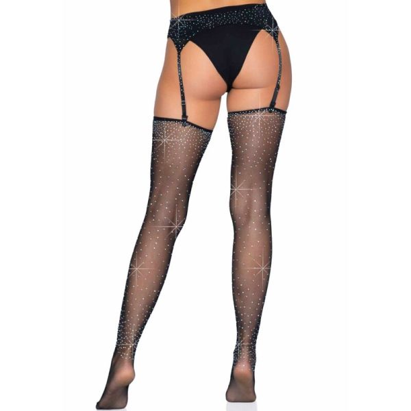 LEG AVENUE - ENSEMBLE PORTE-JARRETELLES ET BAS TAILLE UNIQUE - – Image 4