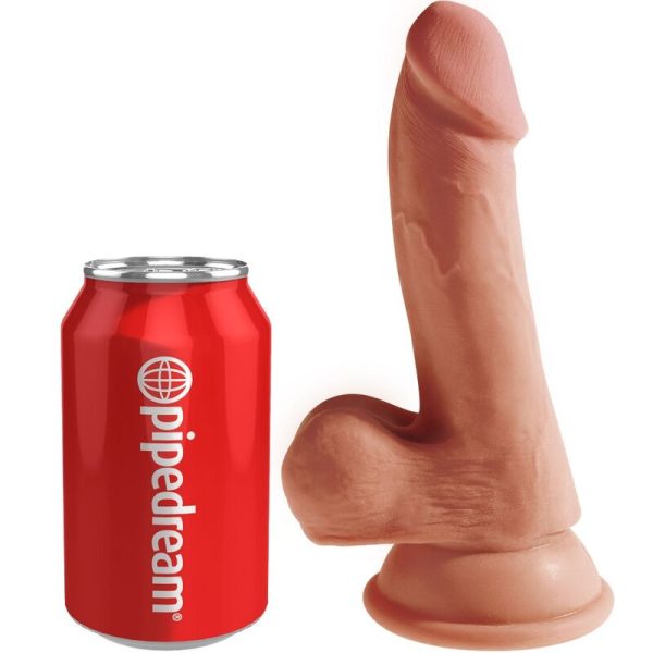 KING COCK - PLUS GODE 3D AVEC BOULES 17 CM - – Image 2