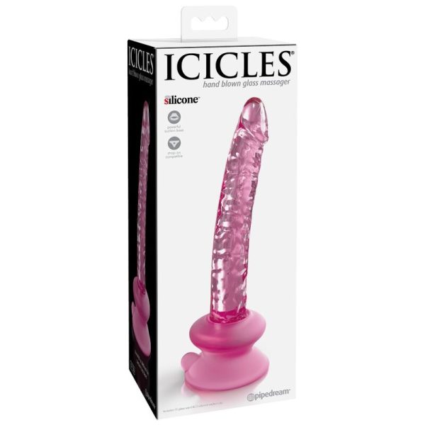 ICICLES - N. 86 GODE EN VERRE AVEC VENTOUSE - – Image 2
