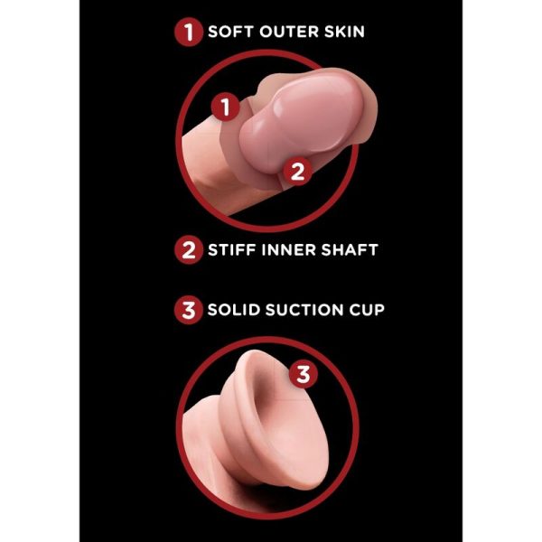 KING COCK - PLUS BALLES GODE 3D 12.7 CM - – Image 5